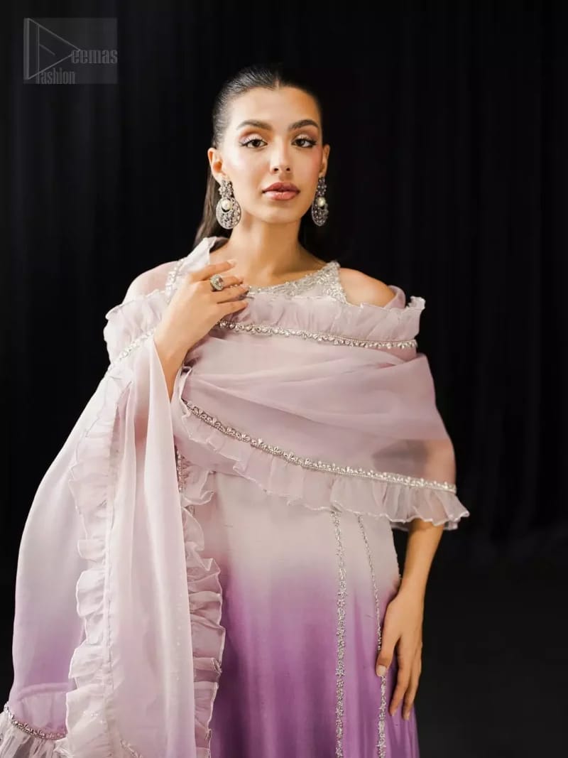 Shrenz Lavender Silk Collection Replica - Image 3