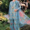 Maria b Sky Blue Luxury Printed Lawn Collection Replica