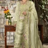 Elaf Pistachio Luxury Lawn Collection Replica