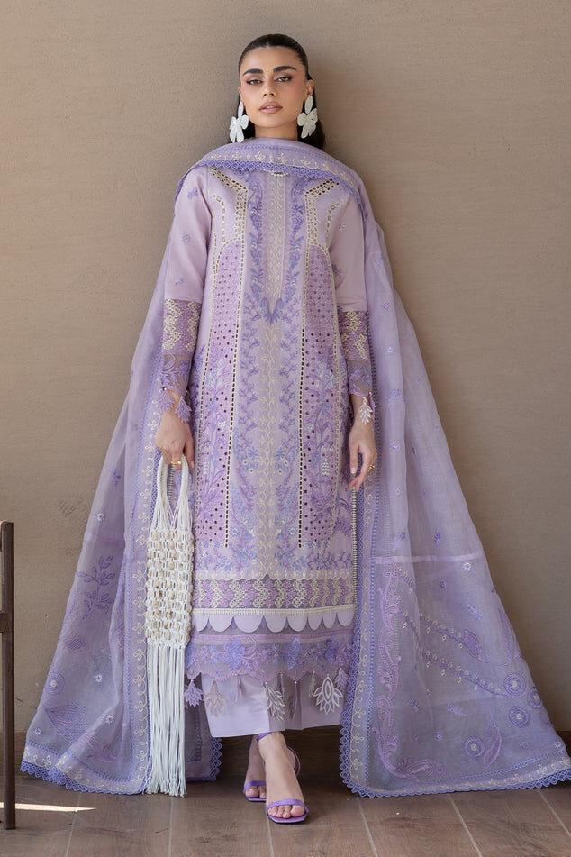 Mahnur Mauve Luxury Lawn Collection Replica