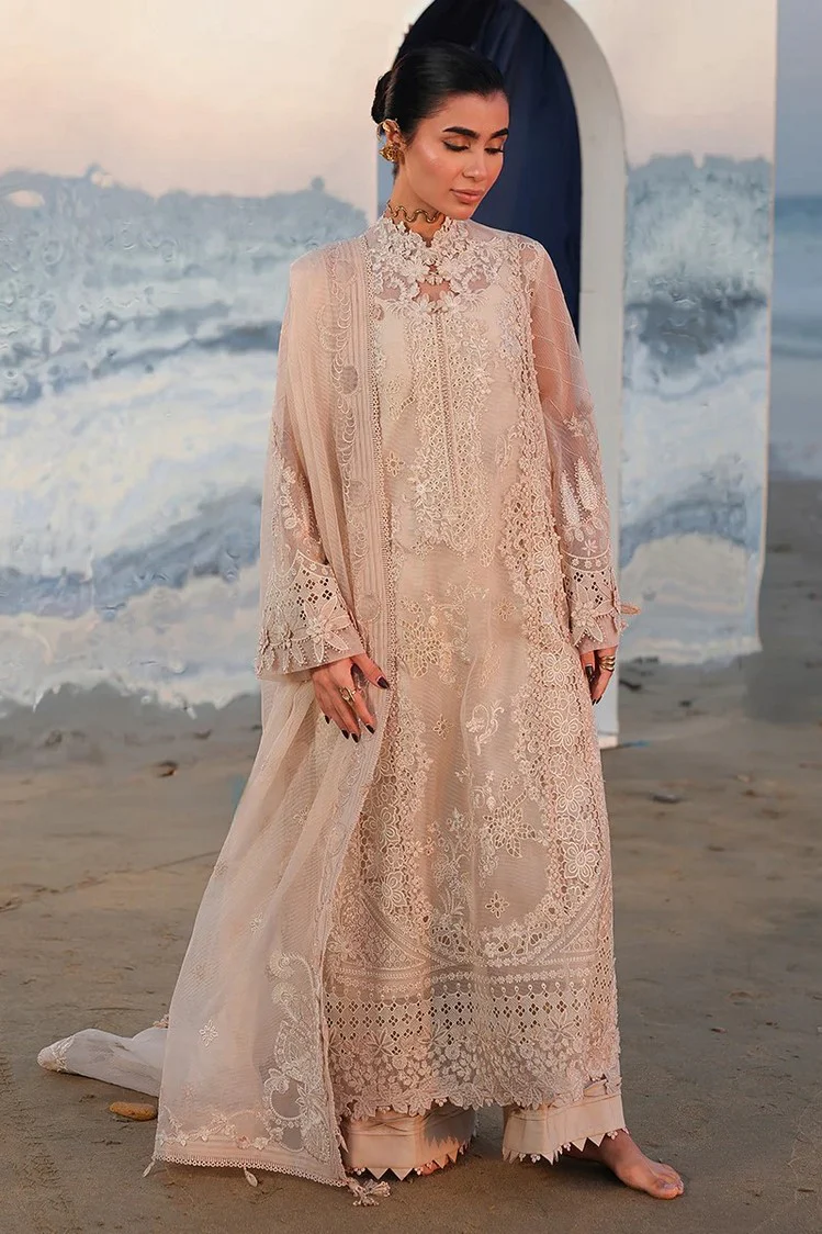 Qalamkar Skin Soft Khadi Net Collection Replica - Image 3
