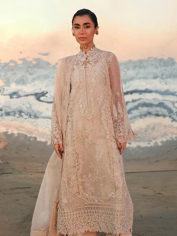 Qalamkar Skin Soft Khadi Net Collection Replica