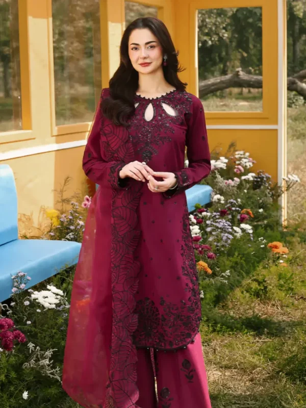 Ally's Red Luxury Lawn Collection Replica