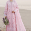 Qalamkar Pink Luxury Lawn Collection Replica