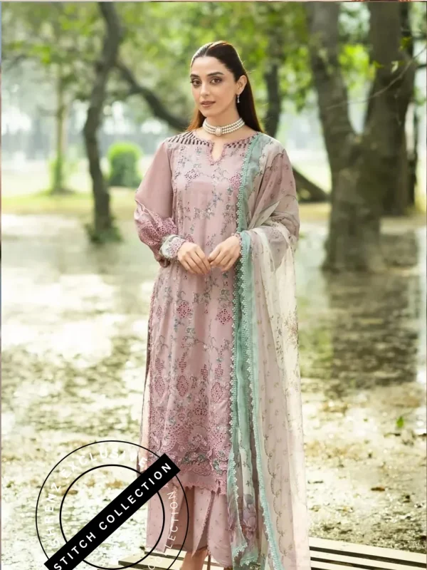 Shrenz 3 Piece Stitched Lawn Pret Collection