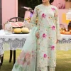 Ellena Green Printed Lawn Collection Replica