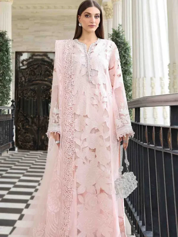 Maria B Pink Luxury Lawn Collection Replica