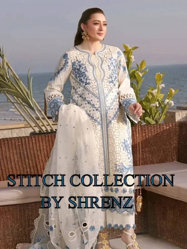 Shrenz 3 Piece Stitched Lawn Pret Collection