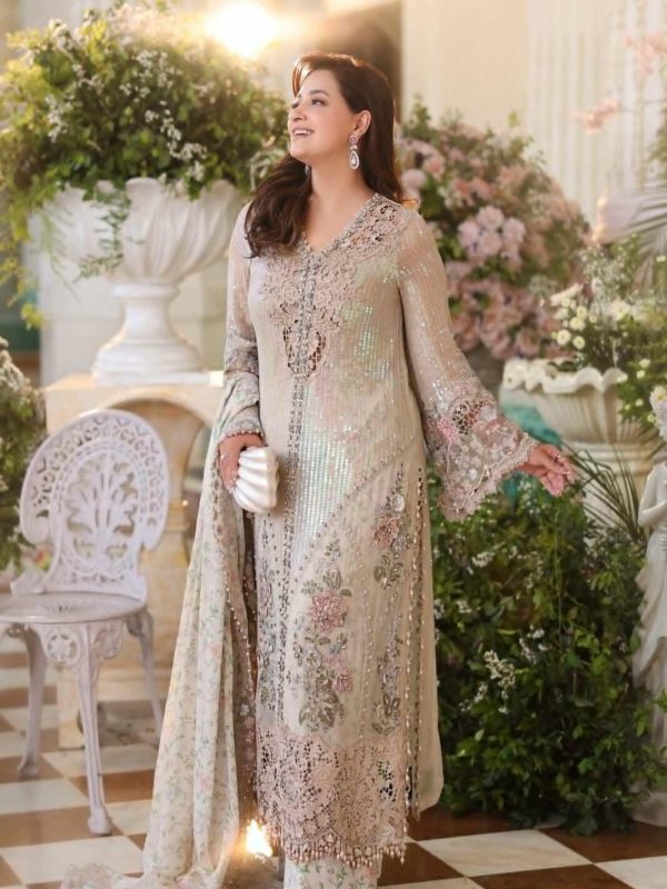 Maria B Skin Luxury Bridal Chiffon Collection Replica