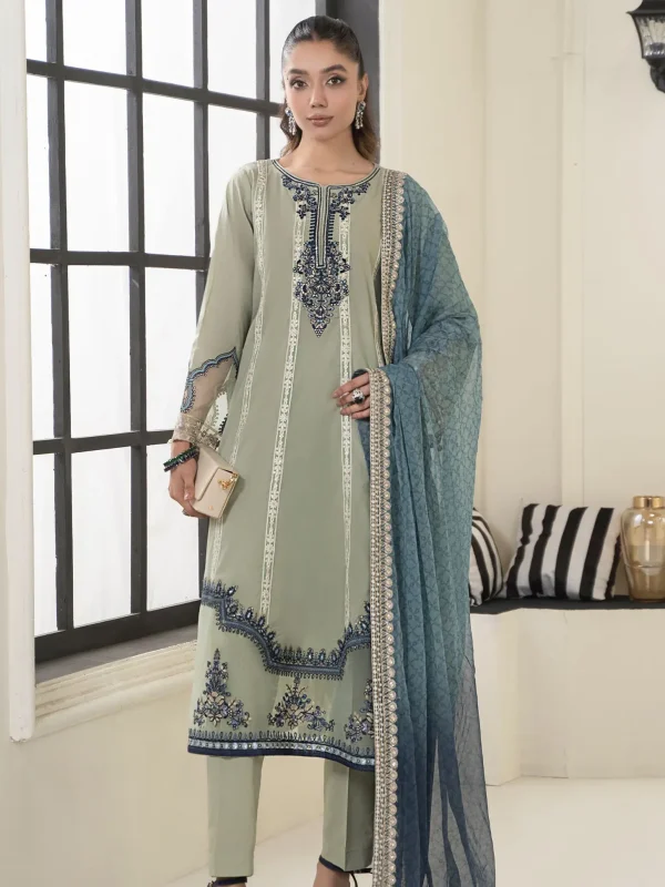 Maria B Pistachio Luxury Lawn Collection replica