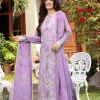 Aneela Purple Luxury Lawn Collection Replica