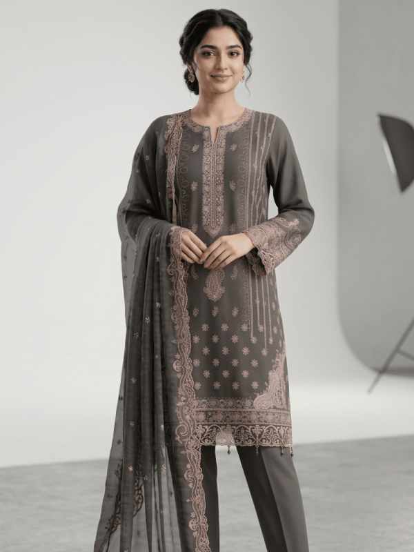 Shrenz Grey Luxury Banadora Collection Replica