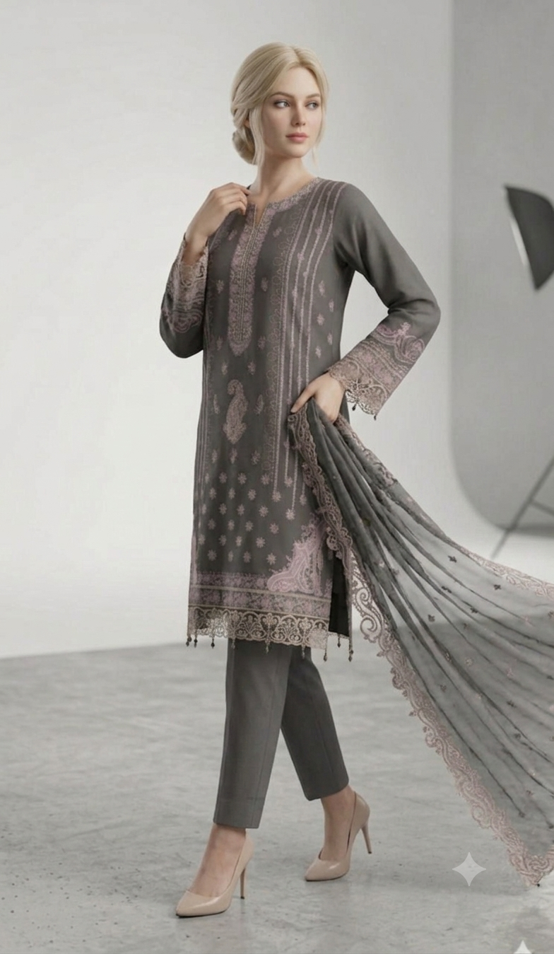 Alternative view of Shrenz Grey Luxury Banadora Collection Replica