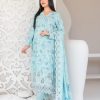 Tawakkal Sky blue Luxury Lawn Collection Replica