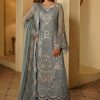 Maryam's Grey Formal Collection Chiffon Replica
