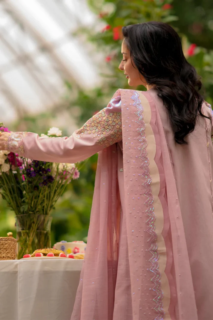 Rang Rasiya Pink Luxury Lawn Collection Replica - Image 2