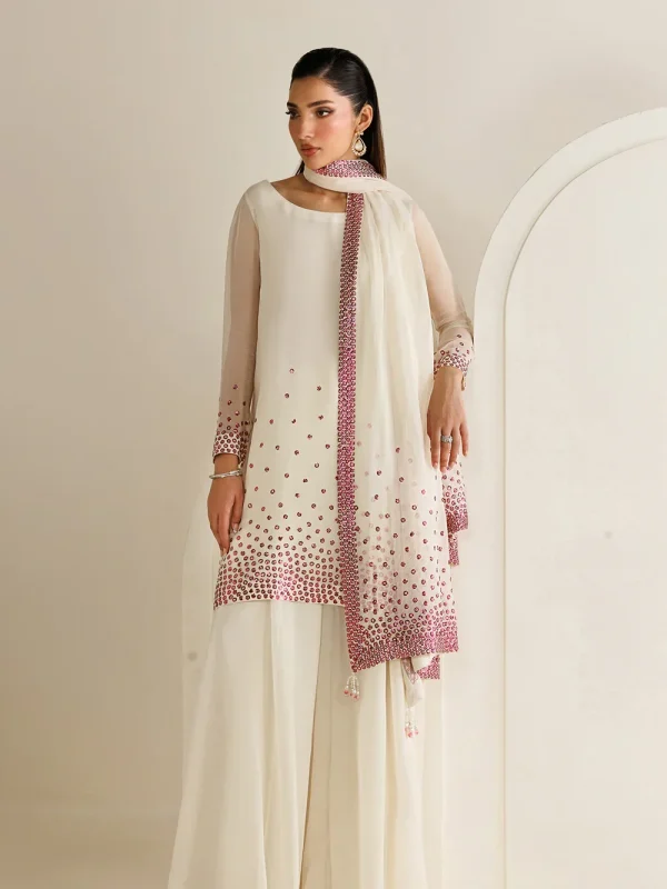 Jazmin Pink Chiffon Formal Collection Replica