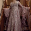 Crimson Peach Organza Bridal Collection Replica