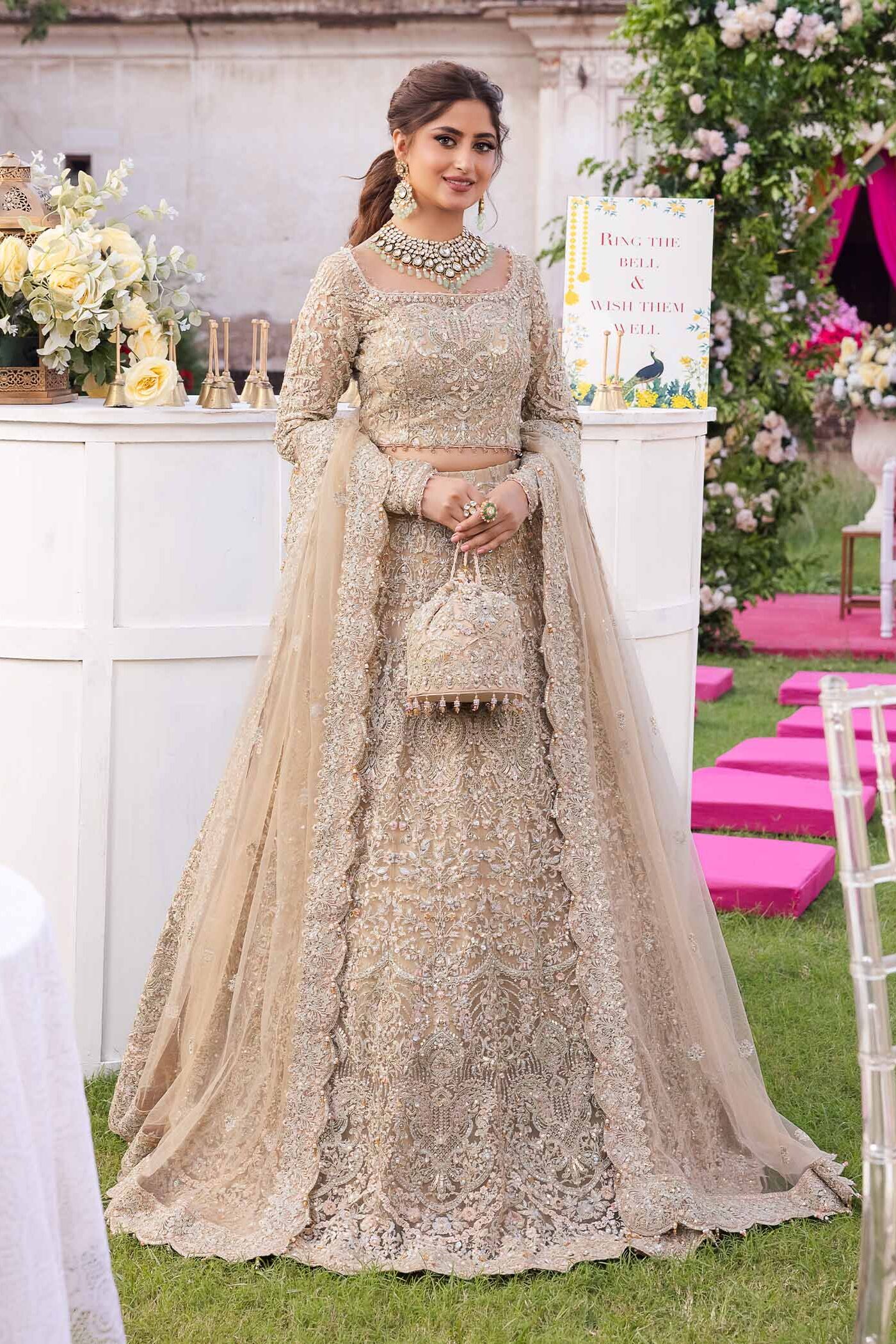 Kanwal Malik Skin Soft Net Bridal Collection Replica