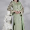 Amave Pistachio Chiffon Formal Collection Replica