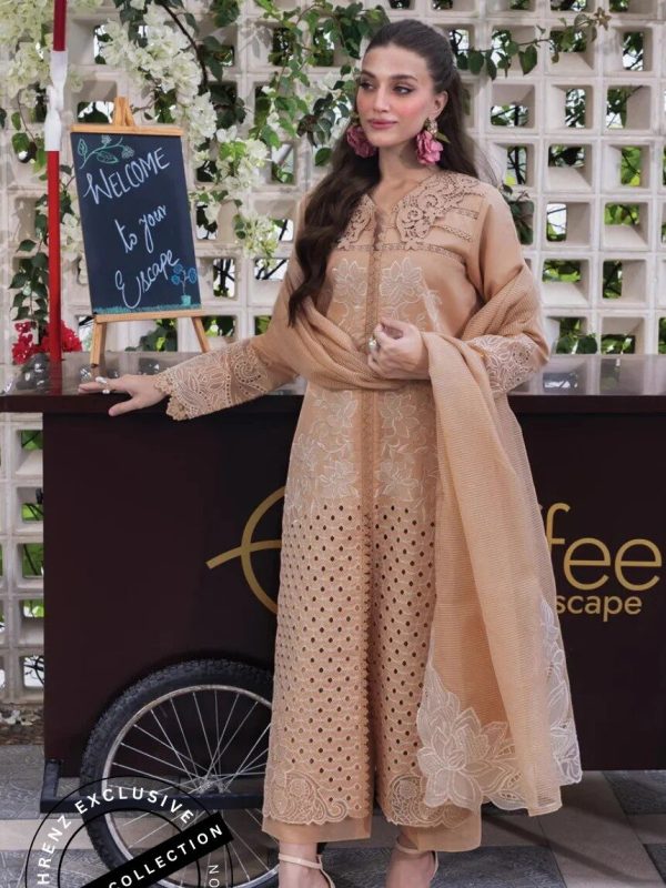 Shrenz 3 Piece Stitched Lawn Pret Collection