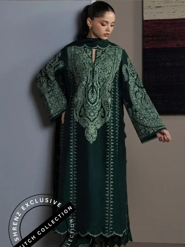 Shrenz 3 Piece Stitched Lawn Pret Collection
