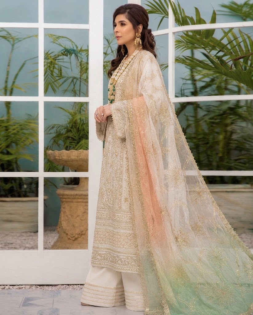 Shrenz White Net Formal Collection Replica - Image 2