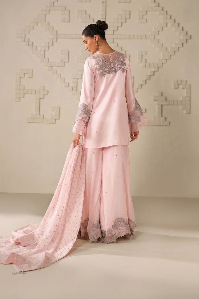 Iznik Pink Chiffon Formal Collection Replica - Image 2