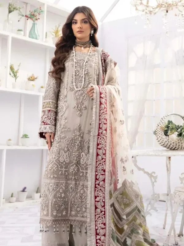 Imrozia White Net Formal Collection Replica