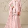 Iznik Pink Chiffon Formal Collection Replica
