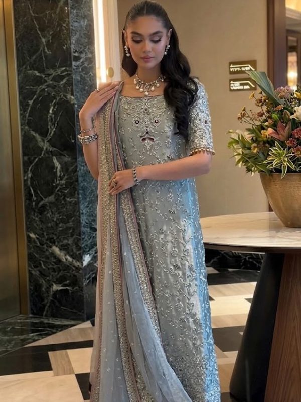 Haris Shakeel Sky Maysori Bridal Collection Replica
