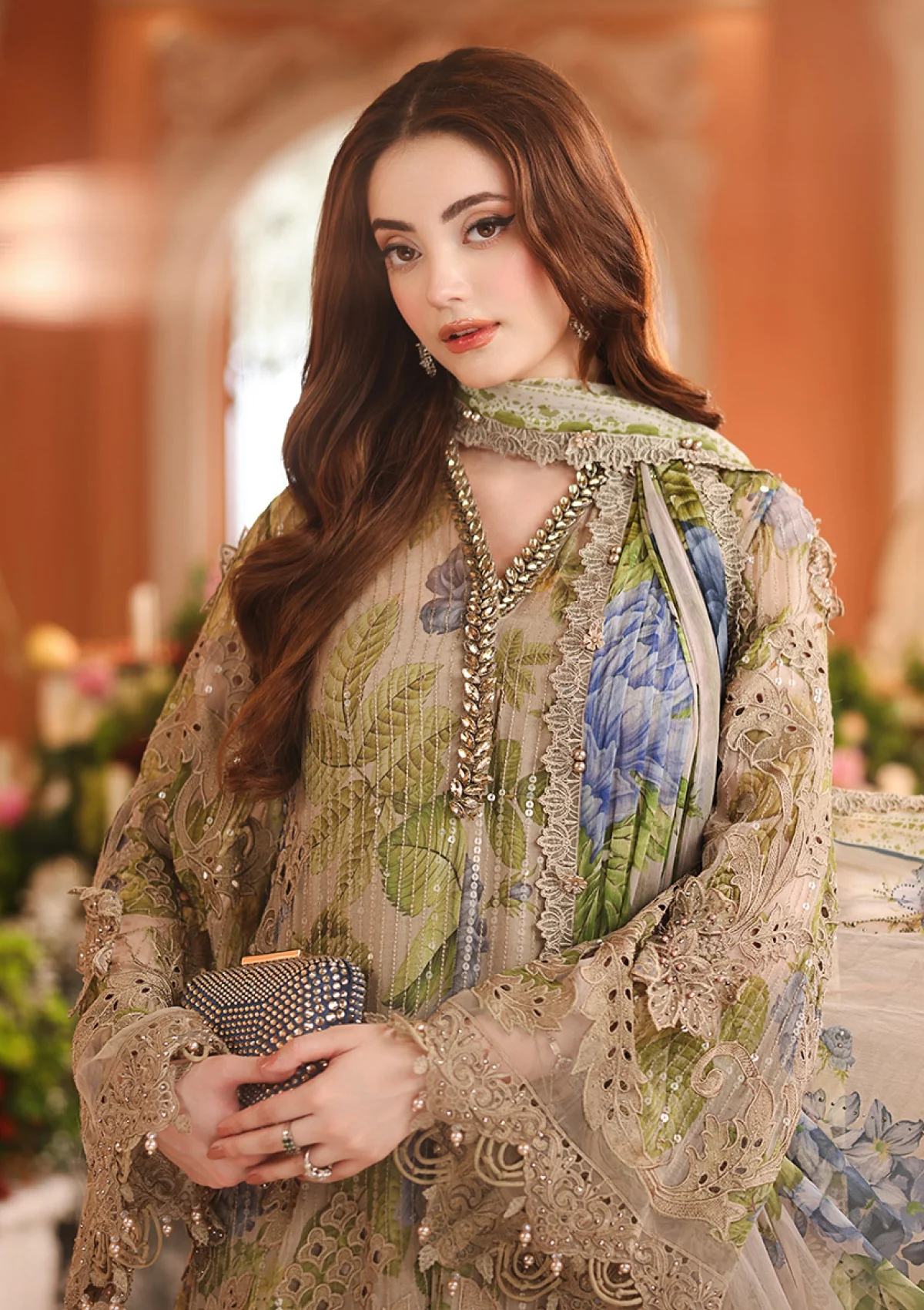 Maria B Skin Chiffon Formal Collection Replica - Image 3