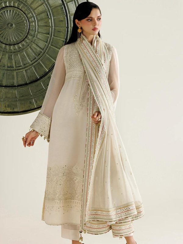 Jazmin White Chiffon Formal Collection Replica