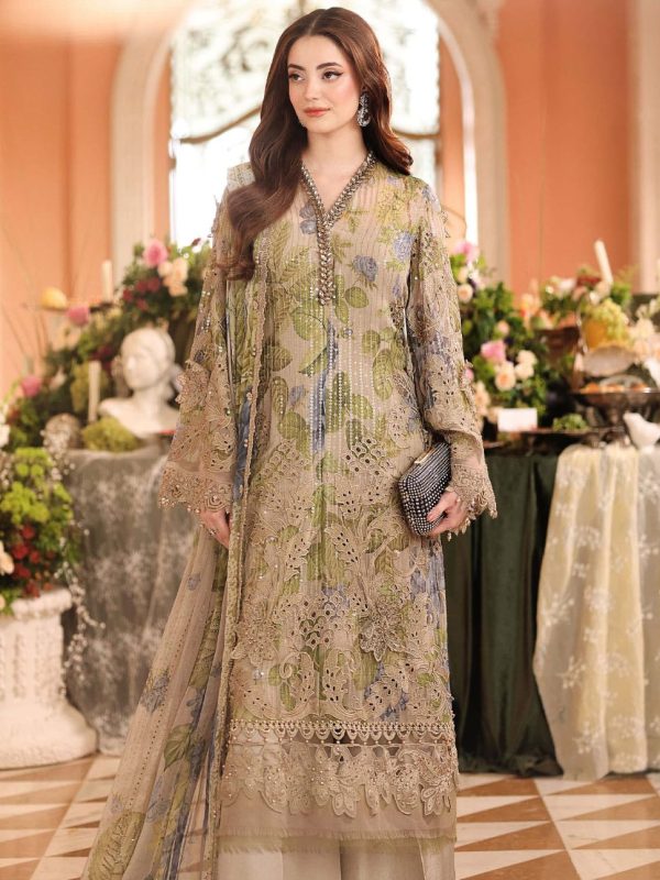 Maria B Skin Chiffon Formal Collection Replica