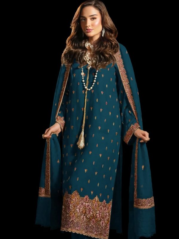 Pashmina kaani Zinc Luxury Collection By Shrenz